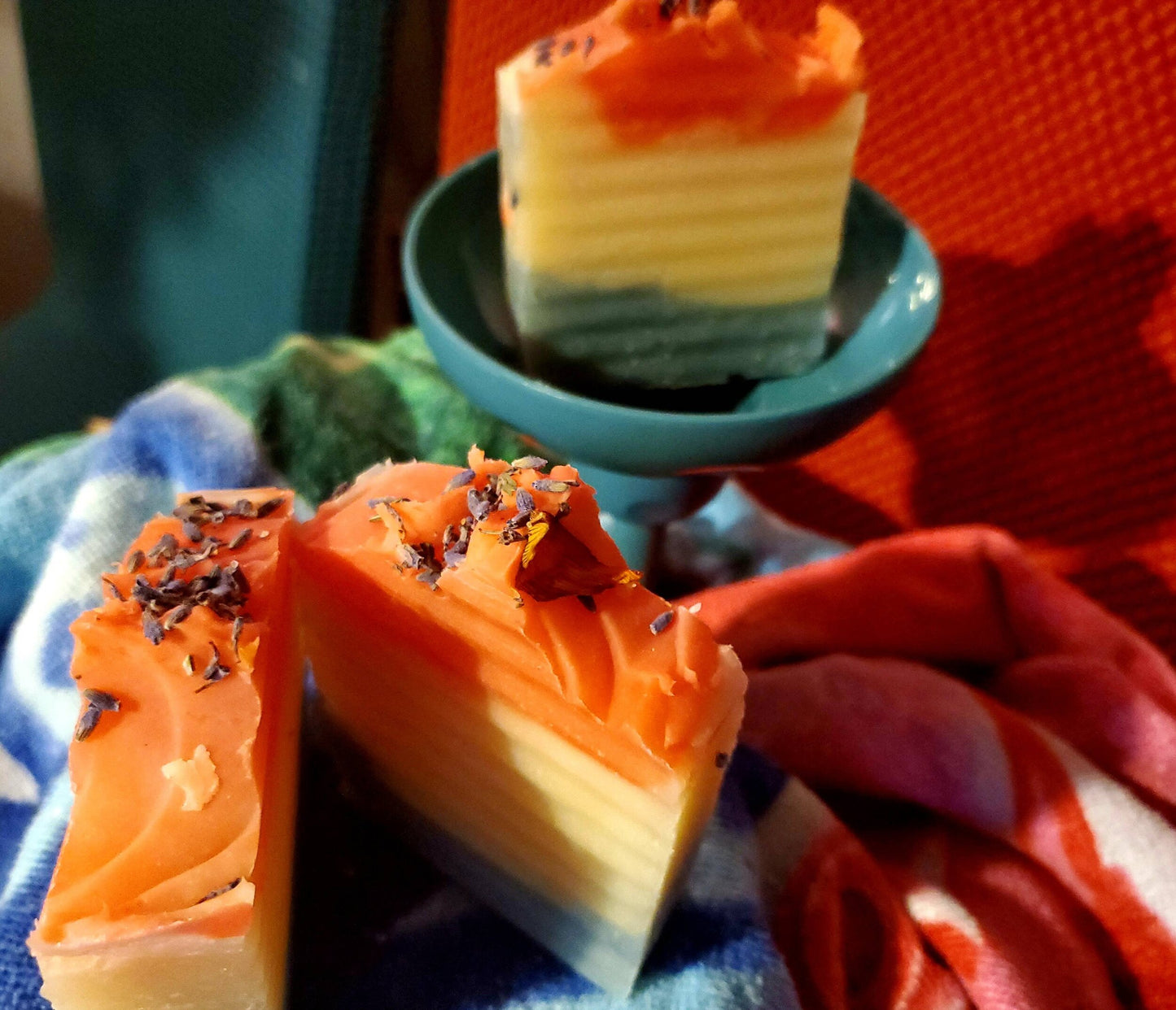 barefoot sunset, artisan soap, product